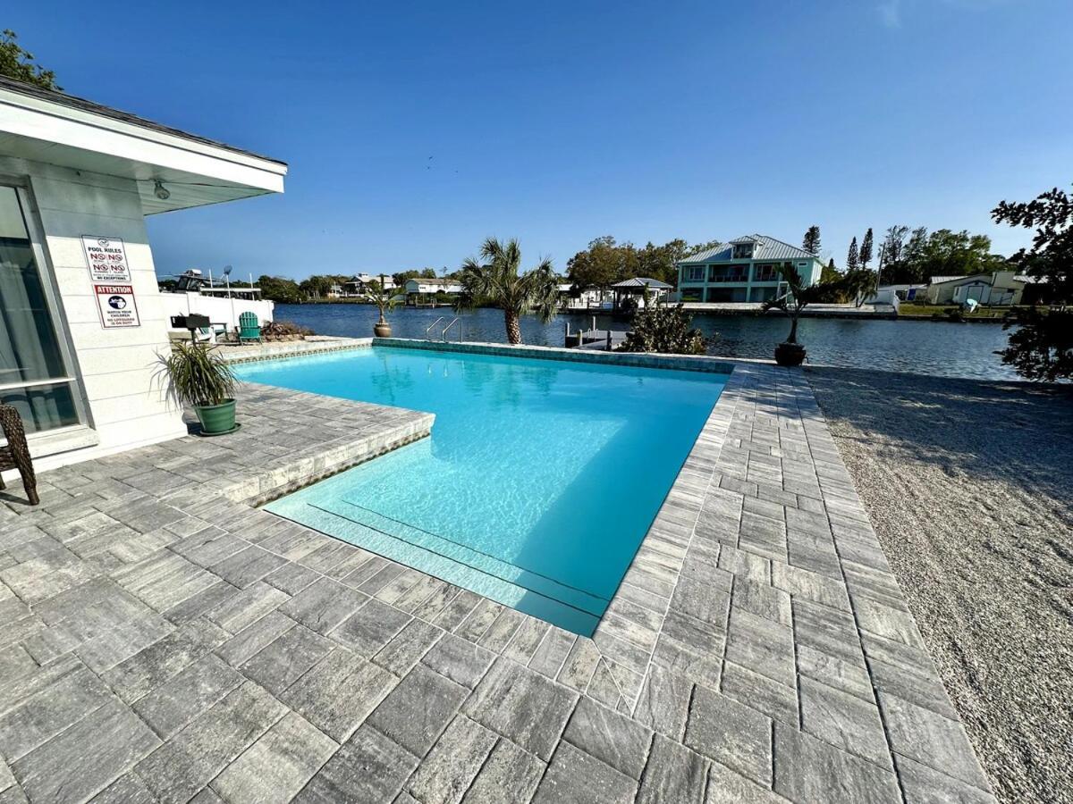 Blue Heron House, Private 4 Bedroom Waterfront W Heated Pool And Fire Pit Ruskin Exterior foto